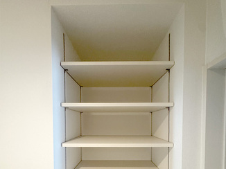 内装リフォーム 毎日の使いやすさを考えた収納スペース